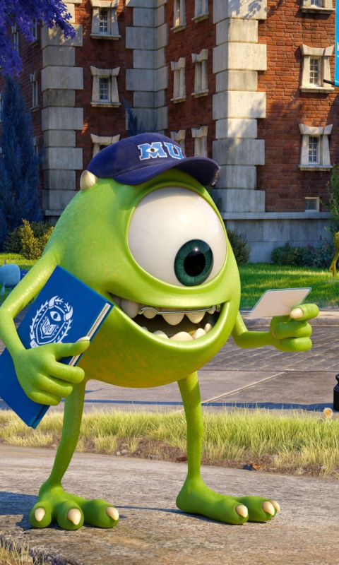 Screenshot №1 pro téma Monsters University 480x800