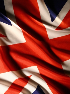 Das British Flag Wallpaper 240x320