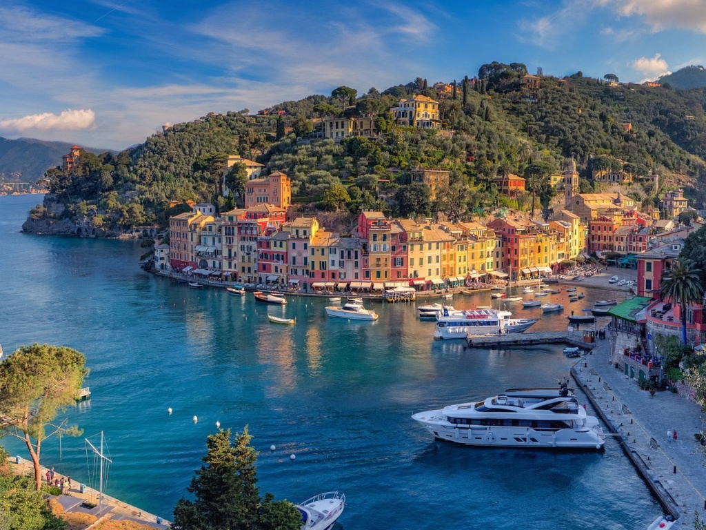 Portofino wallpaper 1024x768