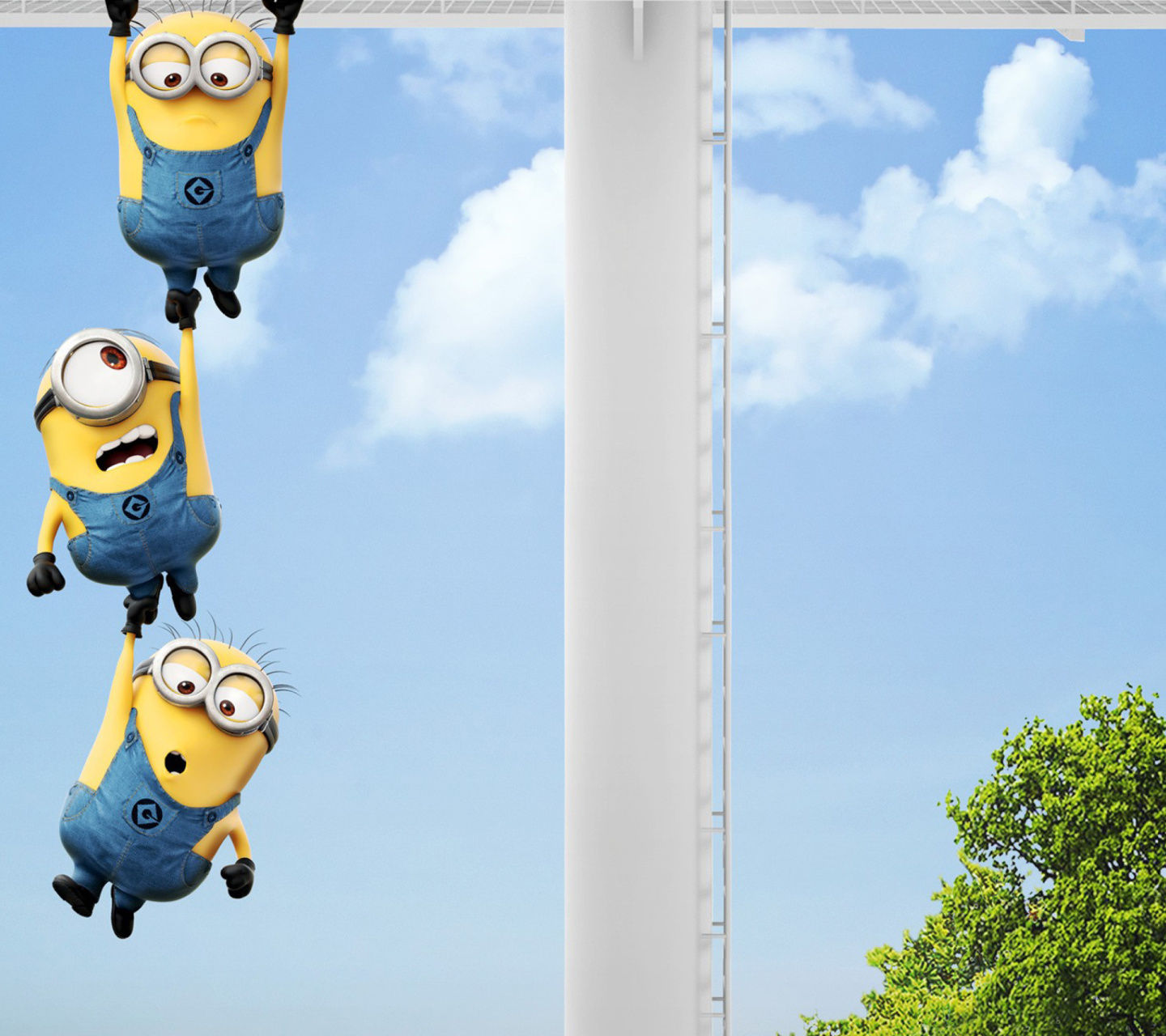 Das Despicable me 2, Minions Wallpaper 1440x1280