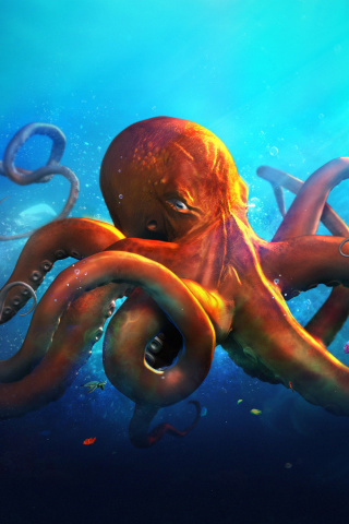 Screenshot №1 pro téma Octopus HD 320x480