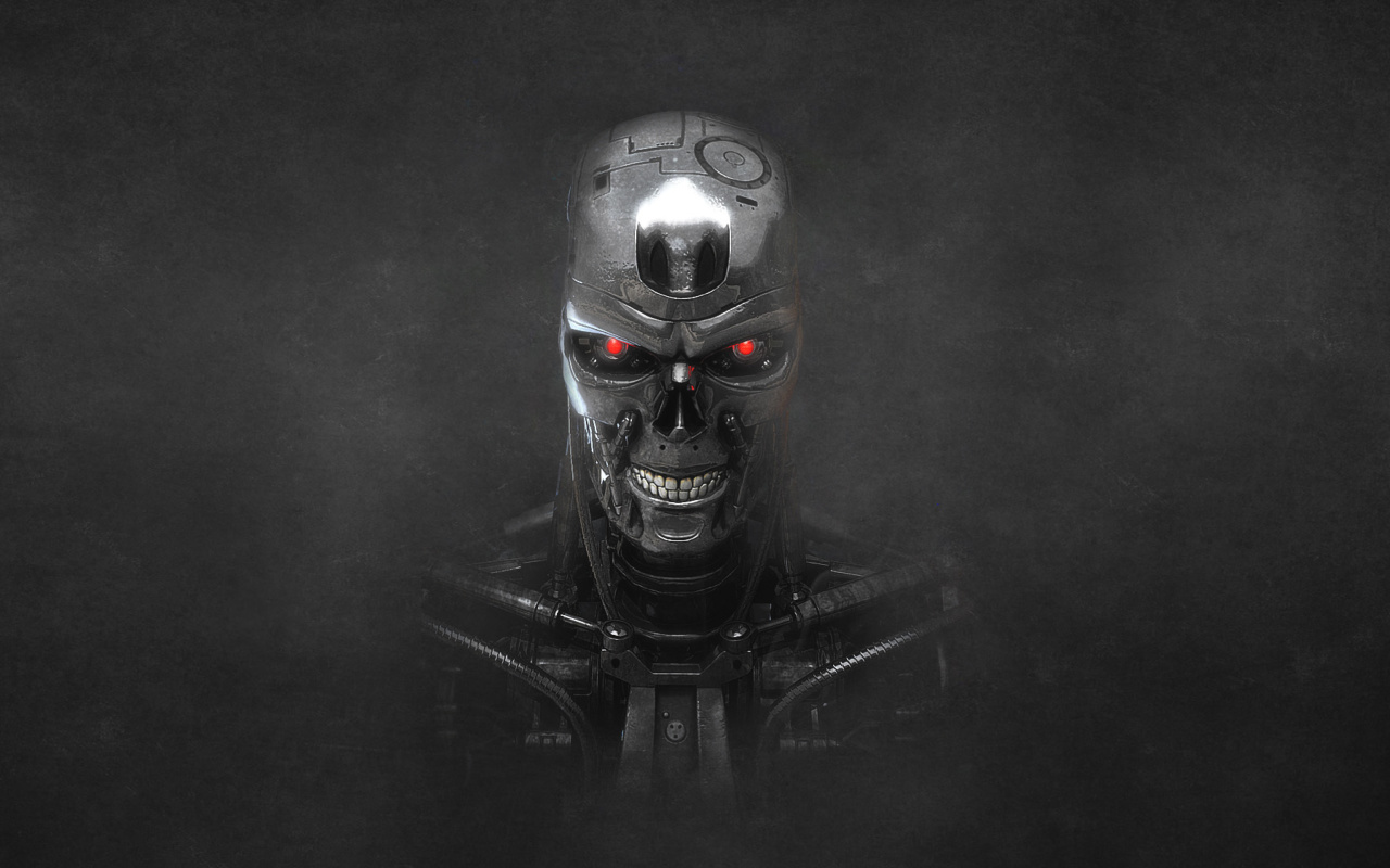 Fondo de pantalla Terminator Endoskull 1280x800