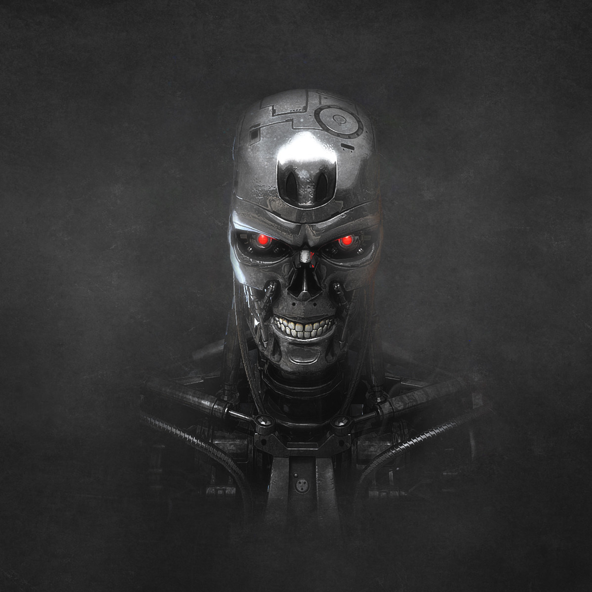 Das Terminator Endoskull Wallpaper 2048x2048