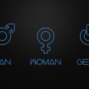 Screenshot №1 pro téma Man Woman Geek Signs 128x128