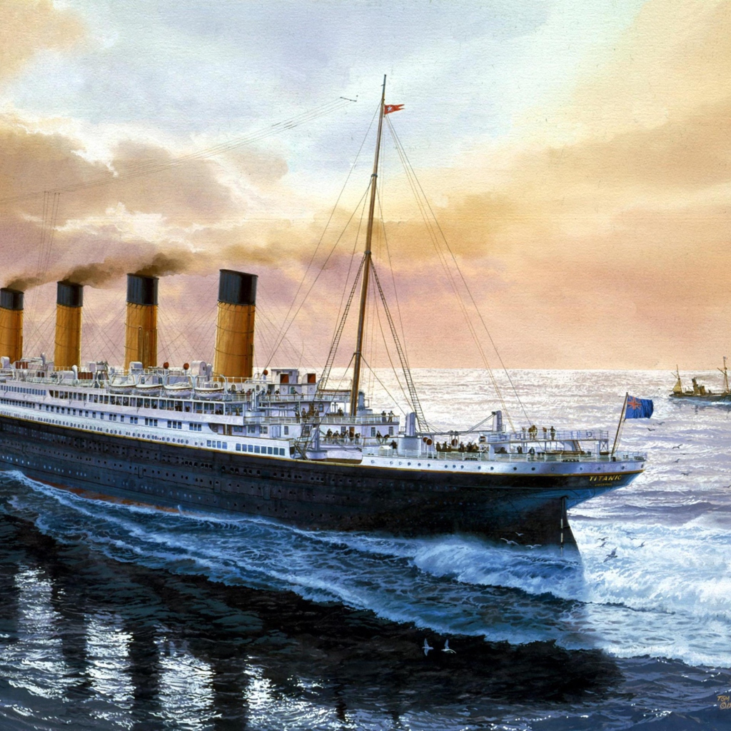 Fondo de pantalla Titanic 1024x1024