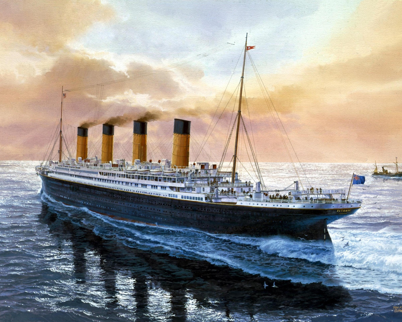 Screenshot №1 pro téma Titanic 1280x1024