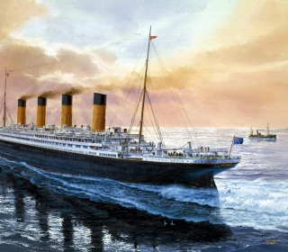 Titanic - Obrázkek zdarma pro 1024x1024