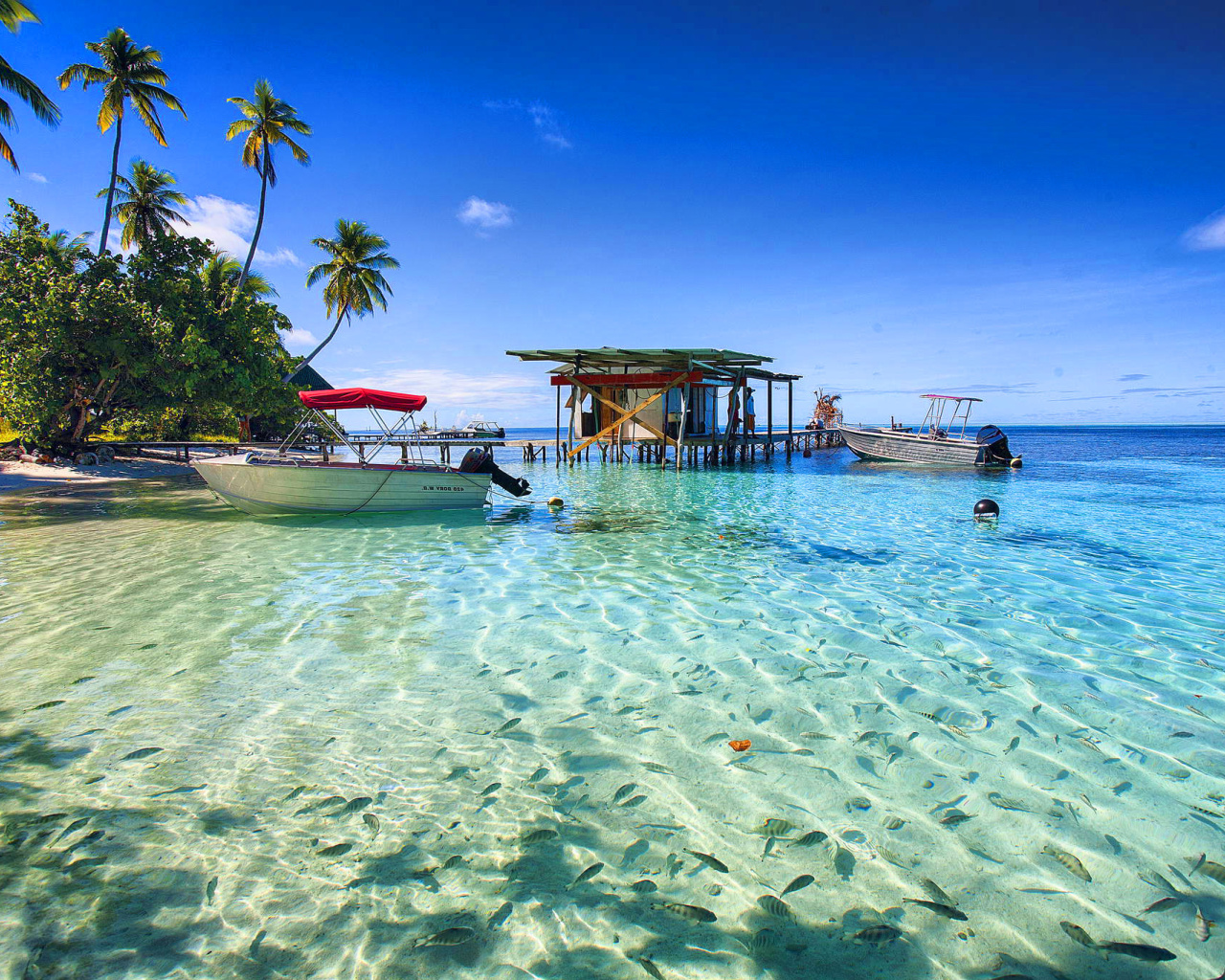 Sfondi Stunning Seashore Landscape 1280x1024