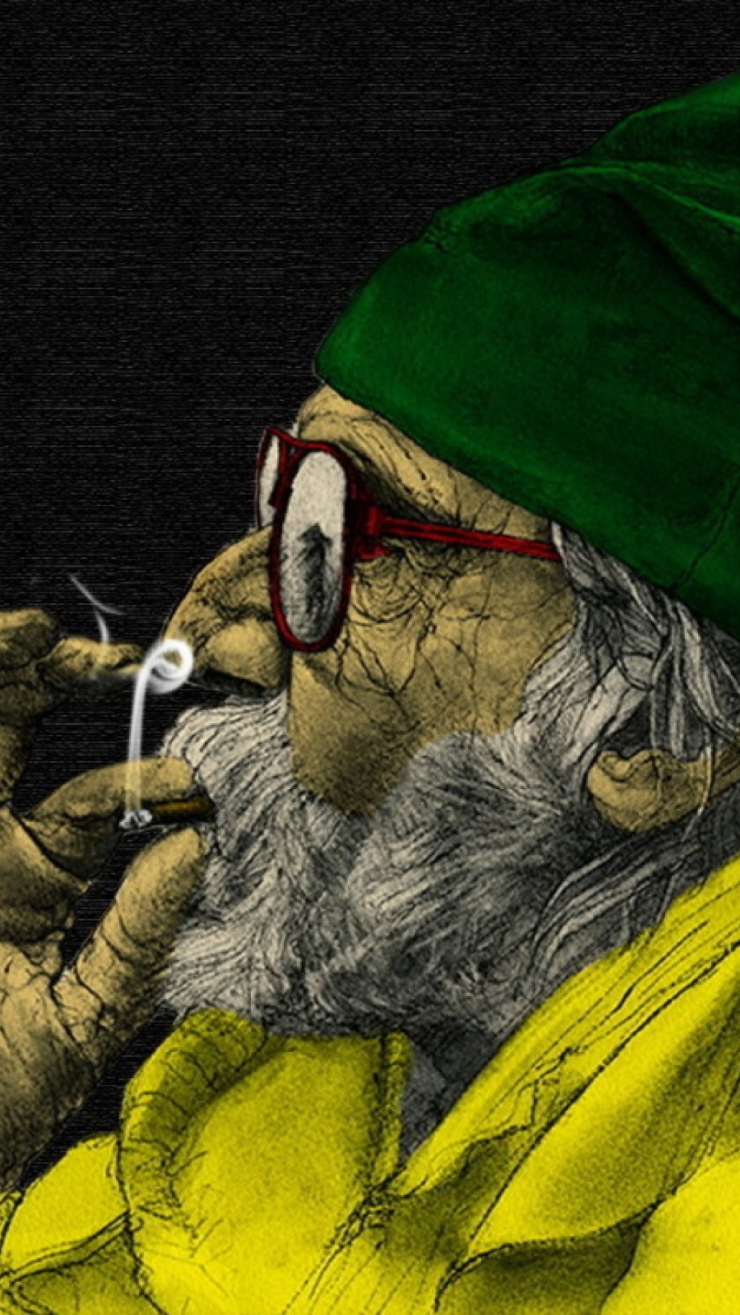 Das Rastafari and Smoke Weeds Wallpaper 1080x1920