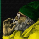 Обои Rastafari and Smoke Weeds 128x128