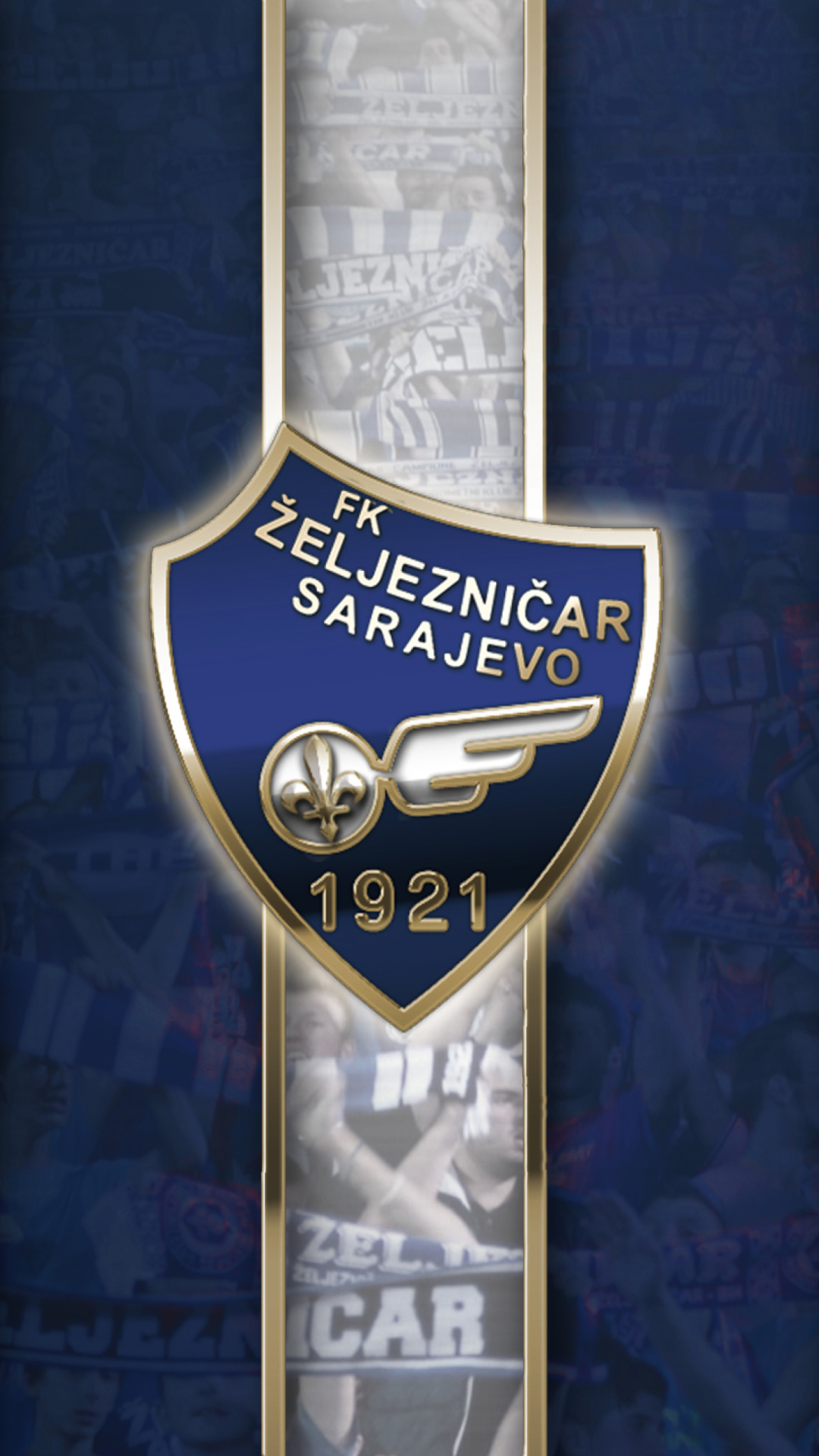 Screenshot №1 pro téma FK Željezničar Sarajevo 1080x1920