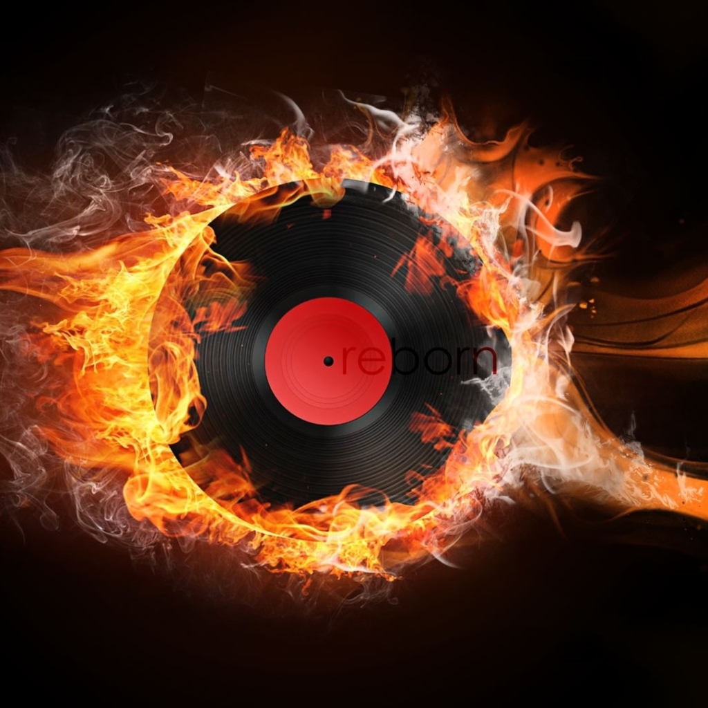 Screenshot №1 pro téma Burning Vinyl 1024x1024