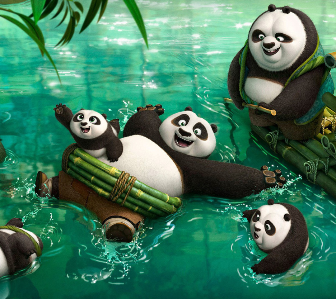 Fondo de pantalla Kung Fu Panda 3 1080x960