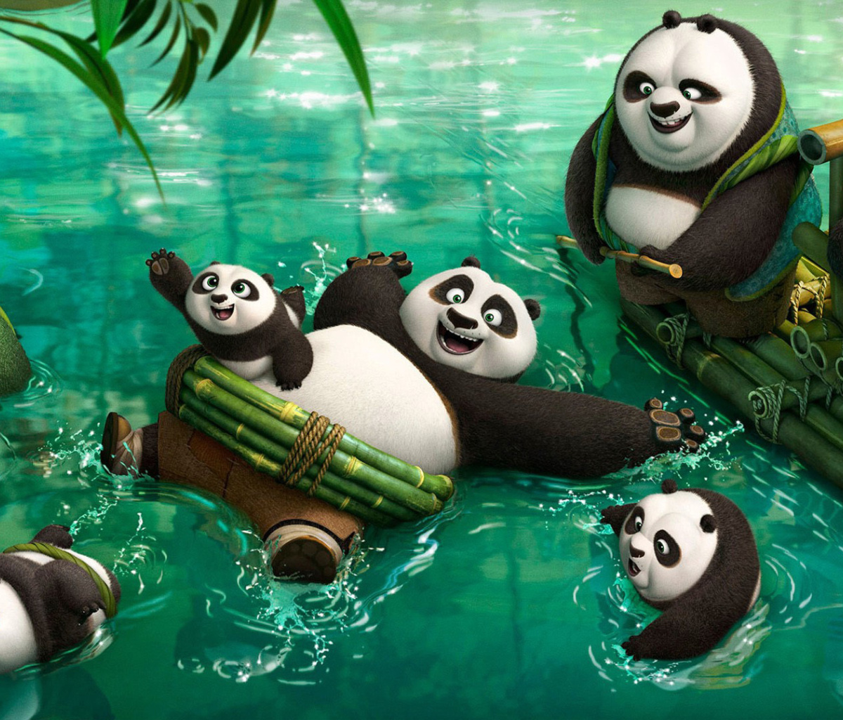 Обои Kung Fu Panda 3 1200x1024