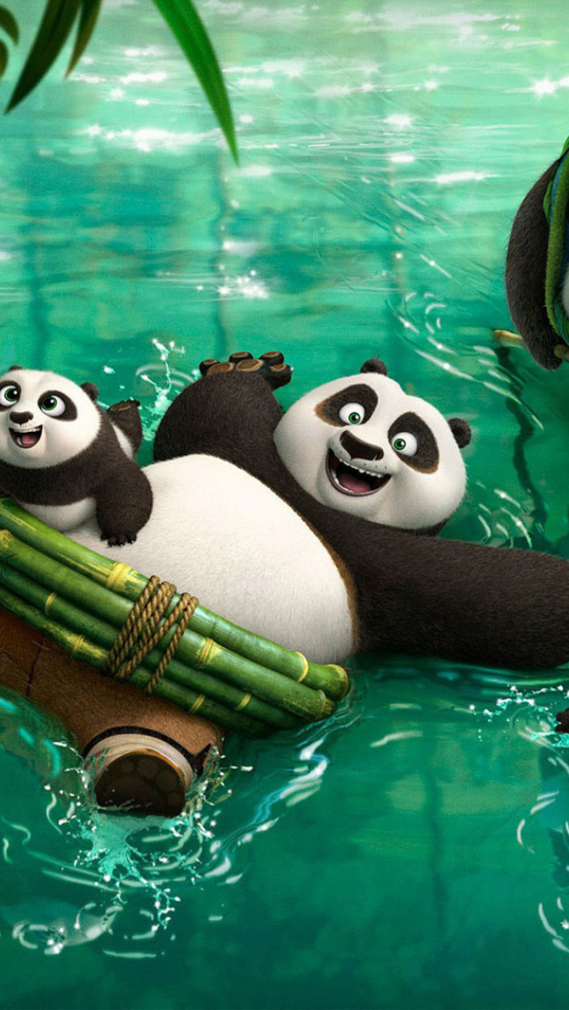 Sfondi Kung Fu Panda 3 640x1136