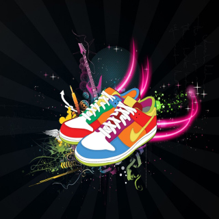 Nike Shoes - Obrázkek zdarma pro iPad