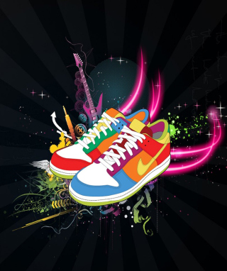 Nike Shoes - Obrázkek zdarma pro 132x176
