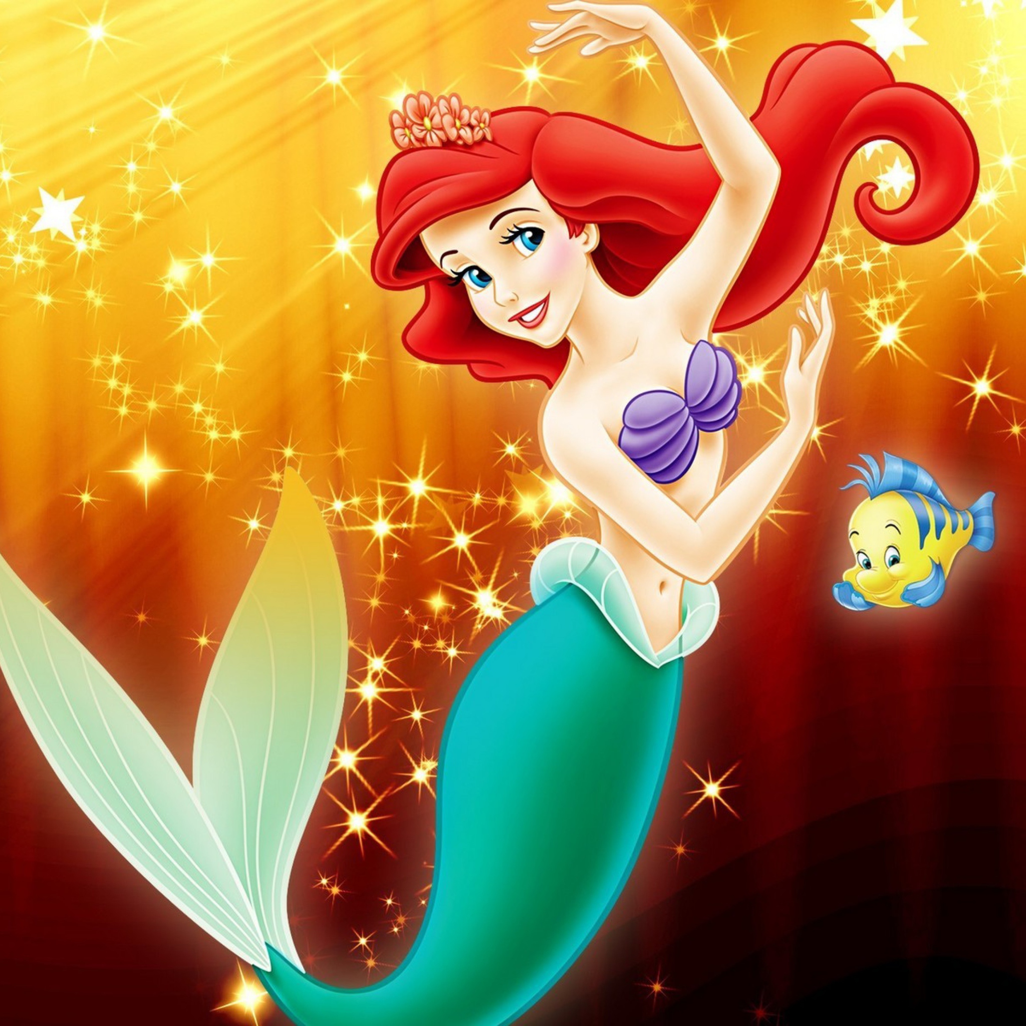 Little Mermaid Walt Disney screenshot #1 2048x2048