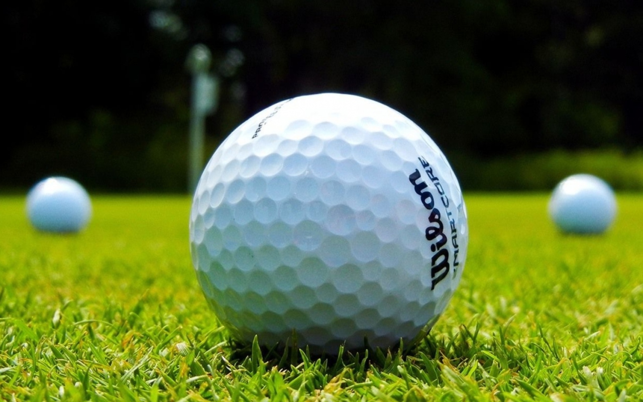 Fondo de pantalla Golf Ball 1280x800