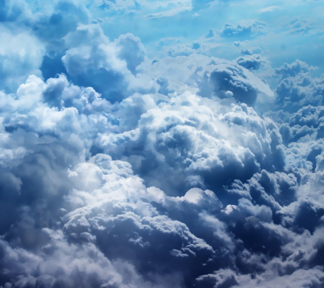 Wonderful Clouds wallpaper 1080x960