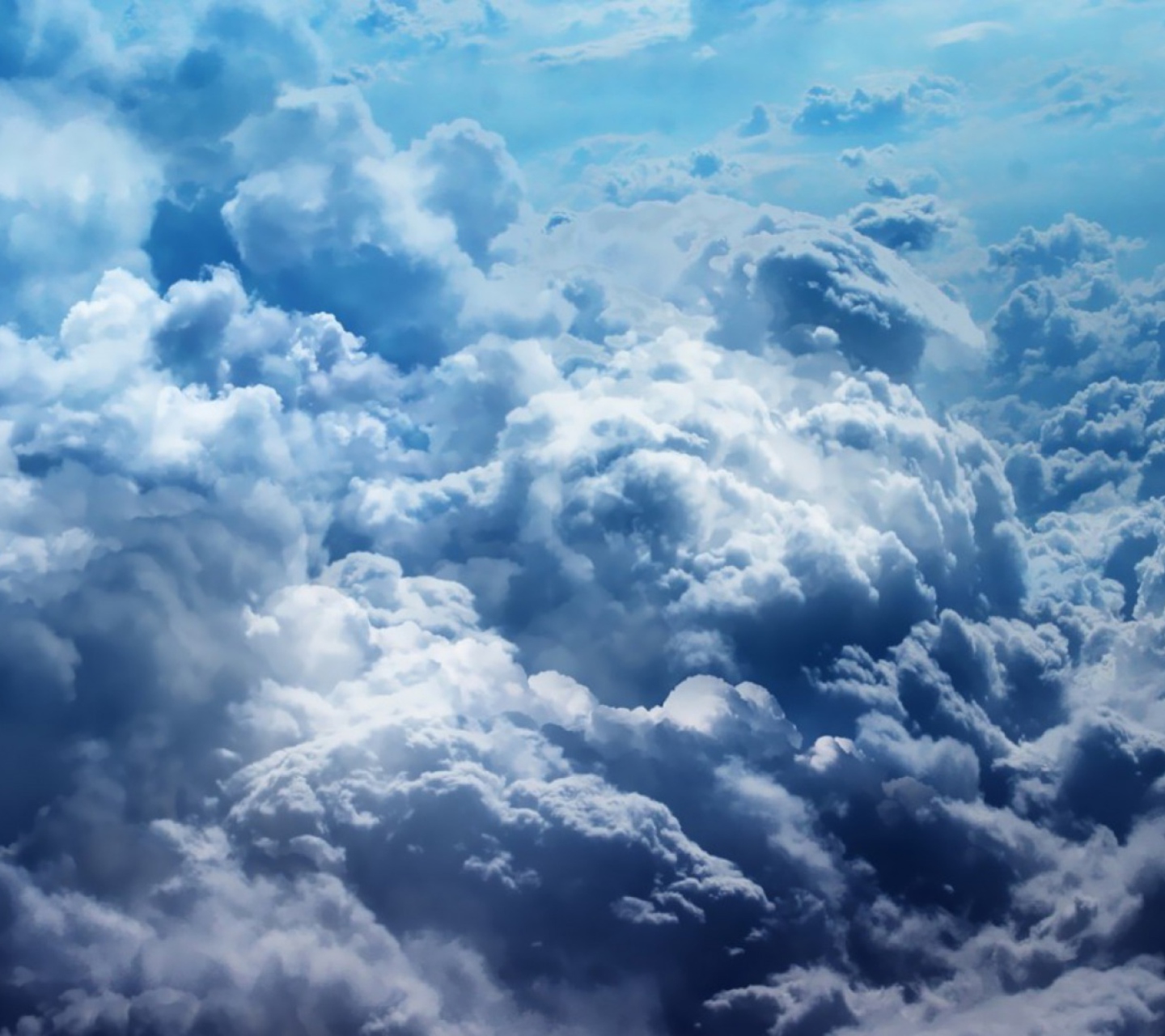 Screenshot №1 pro téma Wonderful Clouds 1440x1280