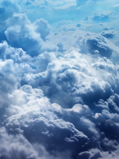 Screenshot №1 pro téma Wonderful Clouds 240x320