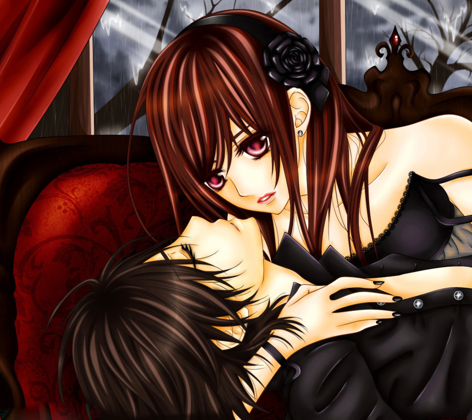 Sfondi Yuki And Kaname - Vampire Knight 960x854