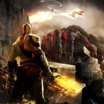 Fondo de pantalla God of War III 208x208
