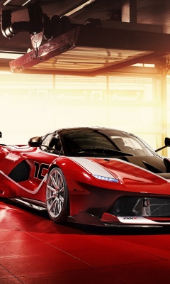 Das Ferrari FXX K Wallpaper 240x400