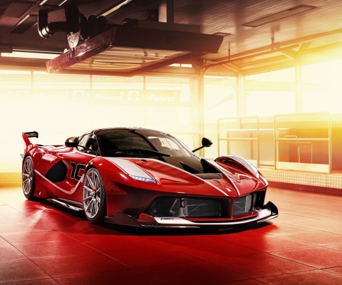 Das Ferrari FXX K Wallpaper 480x400