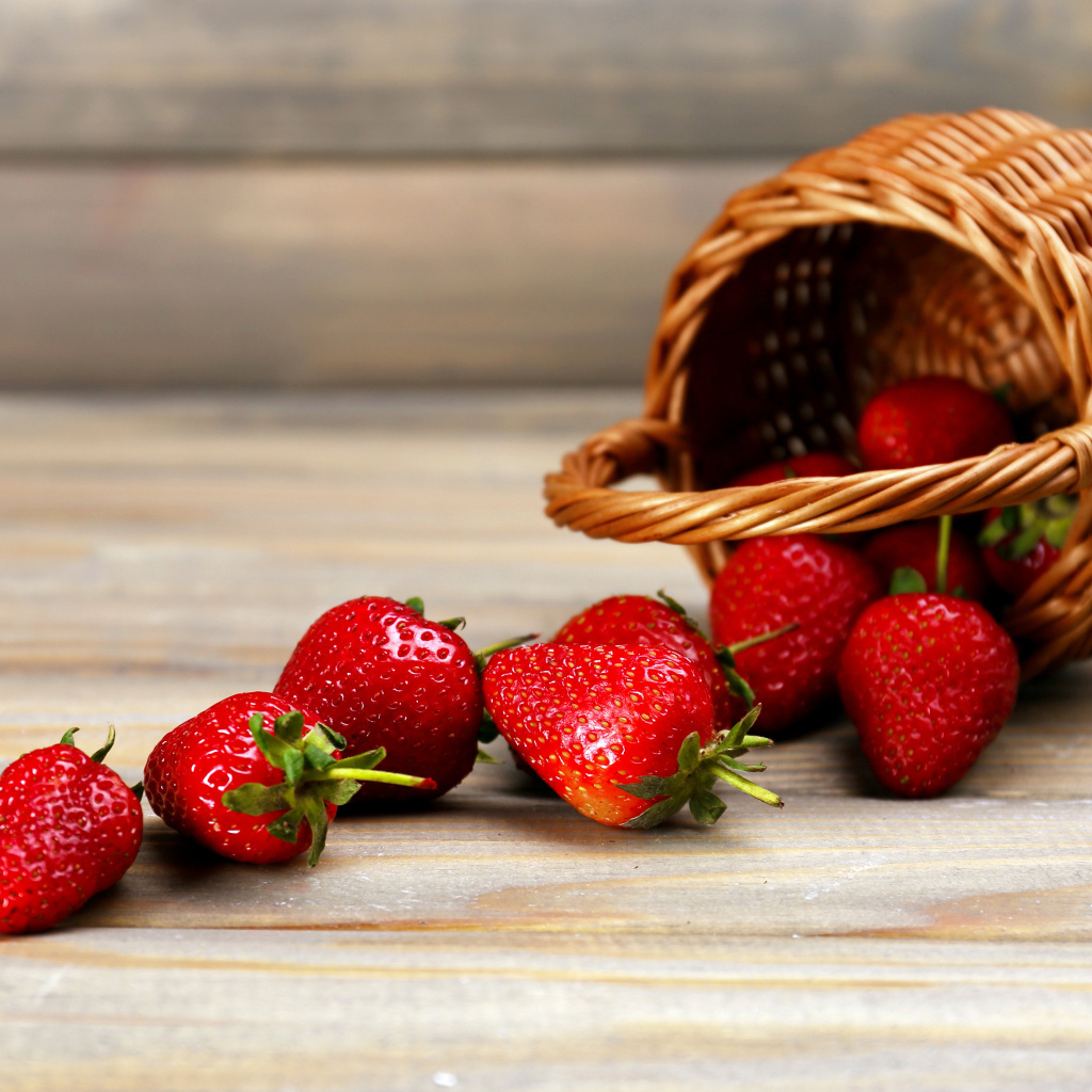 Fondo de pantalla Strawberry Fresh Berries 1024x1024