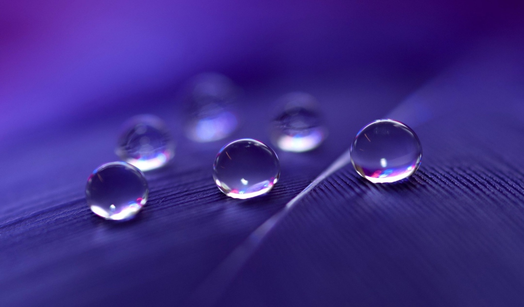 Screenshot №1 pro téma Water Droplets 1024x600