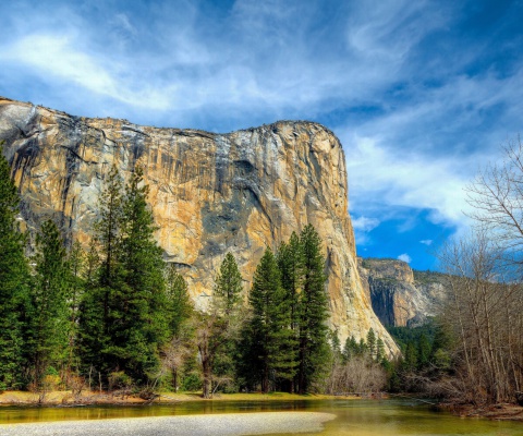 Обои Yosemite National Park in Sierra Nevada 480x400