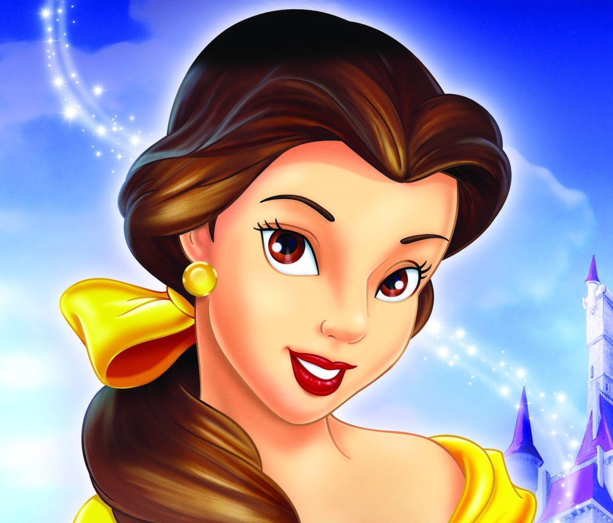 Beauty and the Beast Princess wallpaper 1200x1024