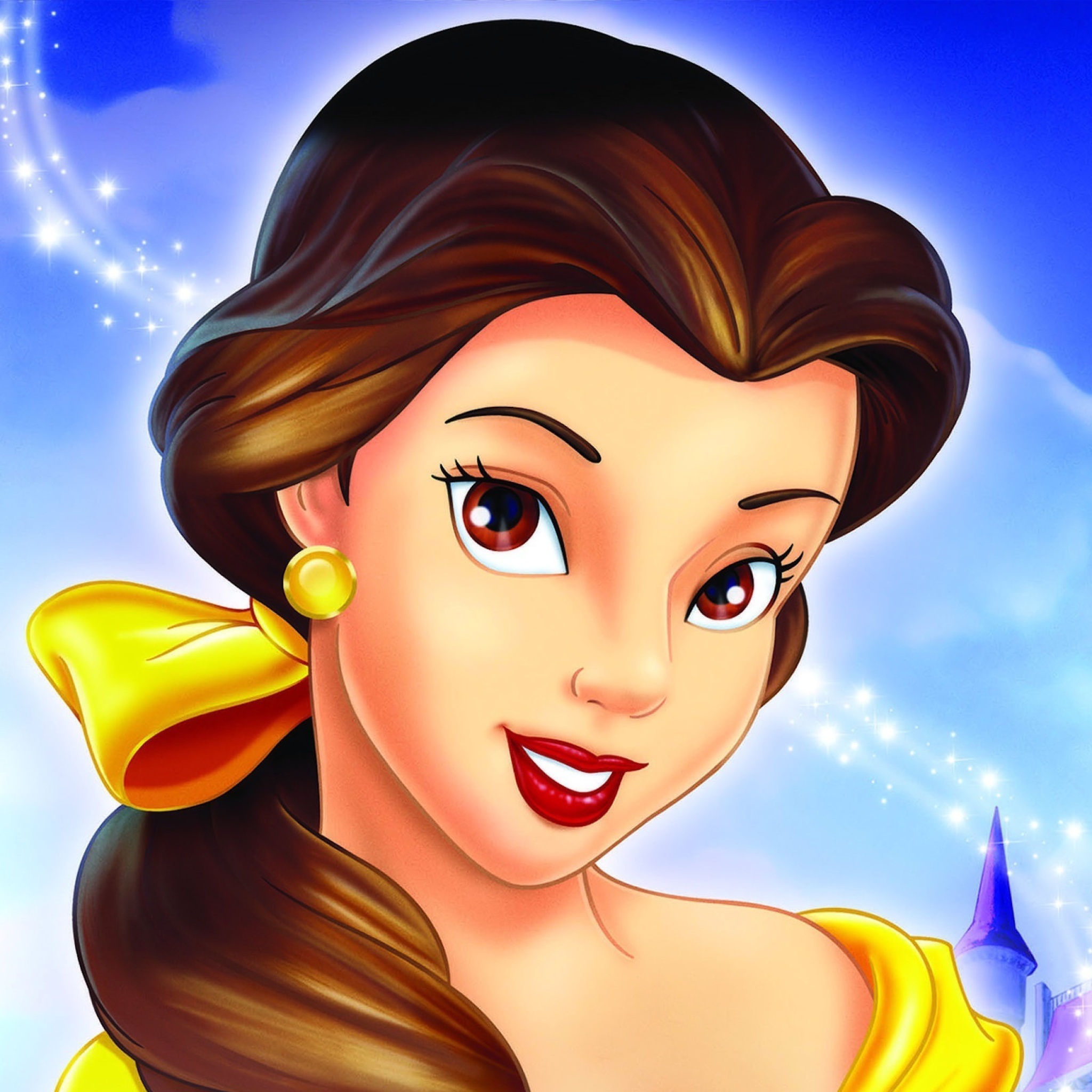 Beauty and the Beast Princess wallpaper 2048x2048
