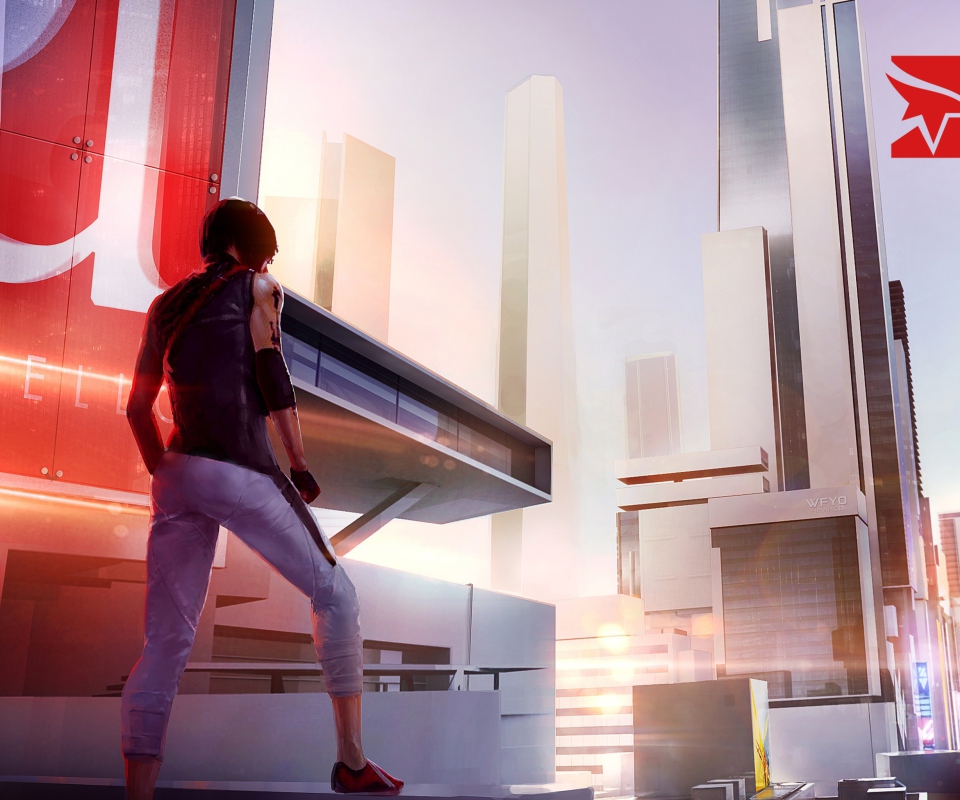 Das Mirror's Edge 2 New Wallpaper 960x800