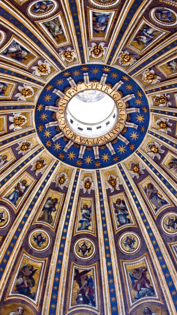 Обои Papal Basilica of St Peter in the Vatican 360x640