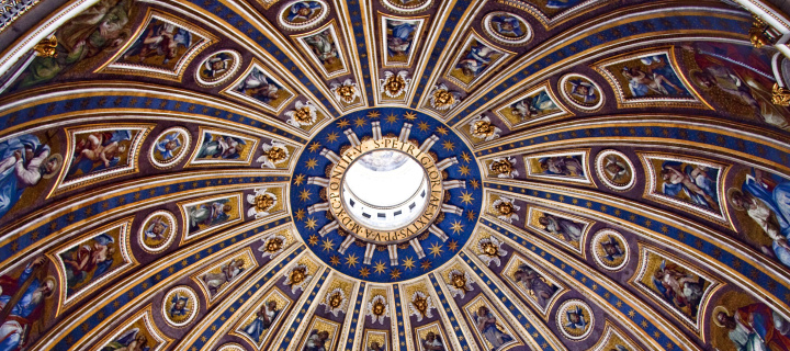 Das Papal Basilica of St Peter in the Vatican Wallpaper 720x320