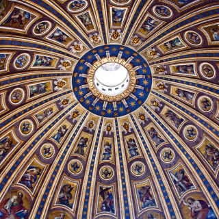 Kostenloses Papal Basilica of St Peter in the Vatican Wallpaper für 128x128