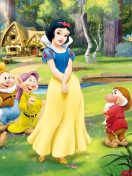 Обои Snow White and the Seven Dwarfs 132x176