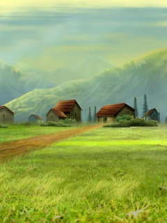 Screenshot №1 pro téma Dream Village 240x320
