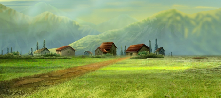 Screenshot №1 pro téma Dream Village 720x320