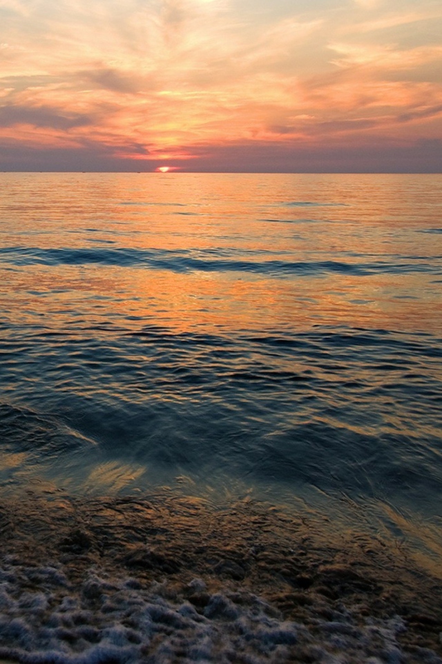 Evening Sea Walk screenshot #1 640x960