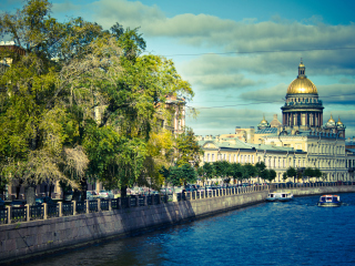 Screenshot №1 pro téma St. Petersburg Russia 320x240