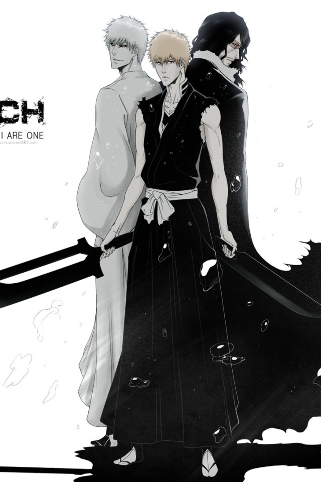 Screenshot №1 pro téma Ichigo Kurosaki, Bleach 640x960