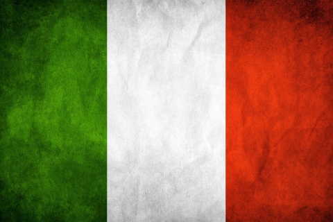 Bandiera d'Italia wallpaper 480x320