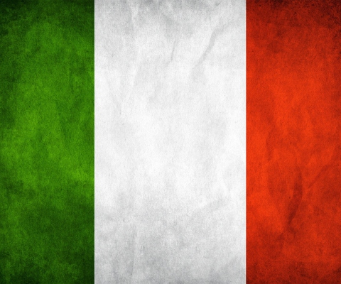 Bandiera d'Italia wallpaper 480x400