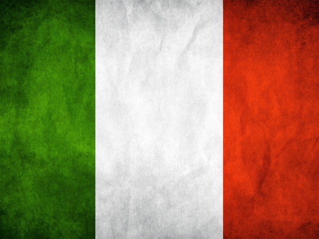 Fondo de pantalla Bandiera d'Italia 640x480