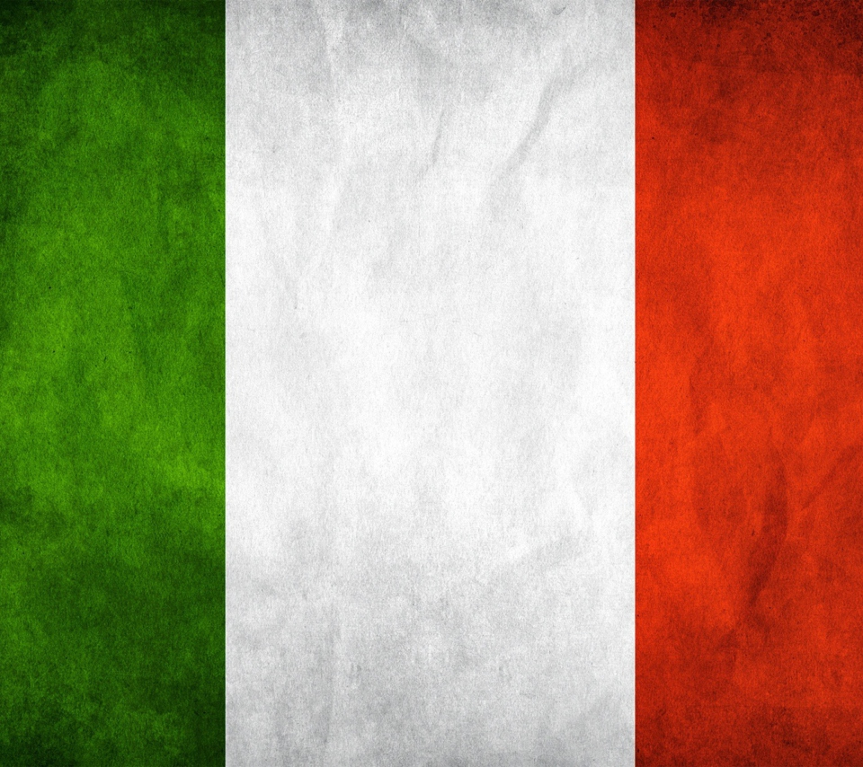 Das Bandiera d'Italia Wallpaper 960x854