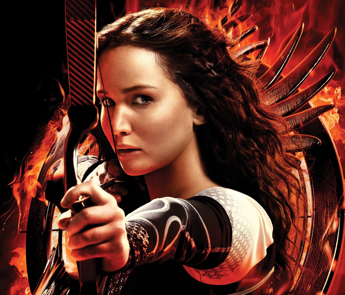 Das Katniss Jennifer Lawrence Wallpaper 1200x1024